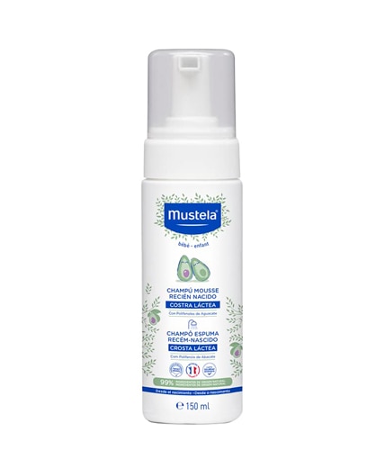 Mustela Baby-Infant Foam Shampoo For Newborns Normal Skin