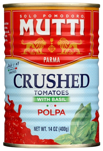 Mutti Crushed Tomatoes with Basil