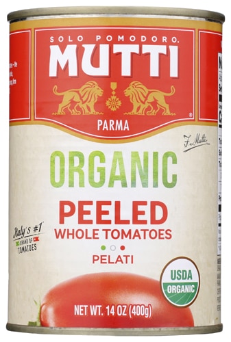 Mutti Pama Organic Peeled Whole Tomatoes