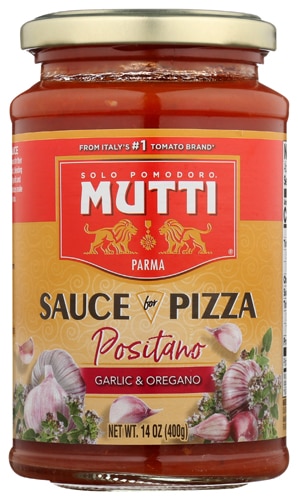 Mutti Sauce for Pizza Positano - Garlic & Oregano