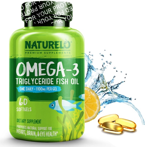 NATURELO Omega-3 Triglyceride Fish Oil