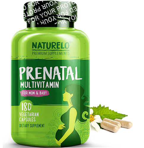 NATURELO Prenatal Multivitamin for Pregnant Women