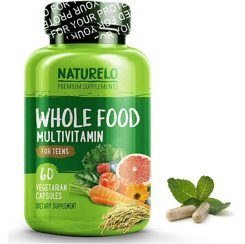 NATURELO Whole Food Multivitamin for Teens