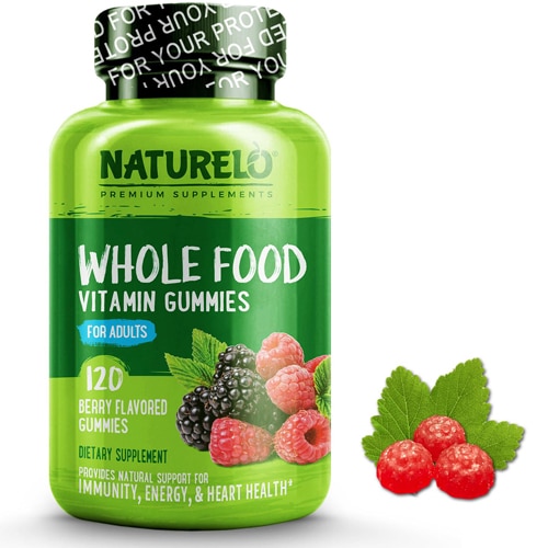 NATURELO Whole Food Vitamin Gummies for Adults