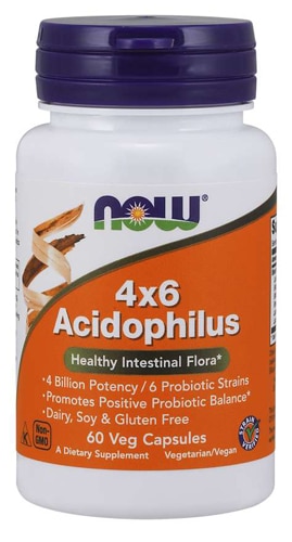 NOW Acidophilus 4 X 6