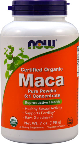 NOW Certified Organic Maca