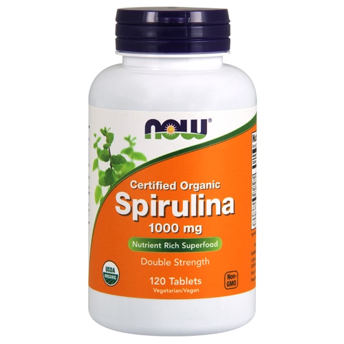 NOW Certified Organic Spirulina