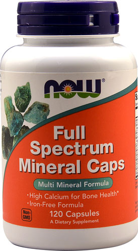 NOW Full Spectrum Mineral Caps