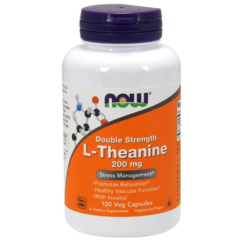 NOW L-Theanine Double Strength