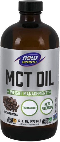 NOW Sports MCT Oil Chocolate Mocha