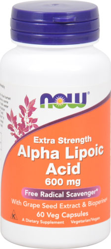 NOW Alpha Lipoic Acid Extra Strength