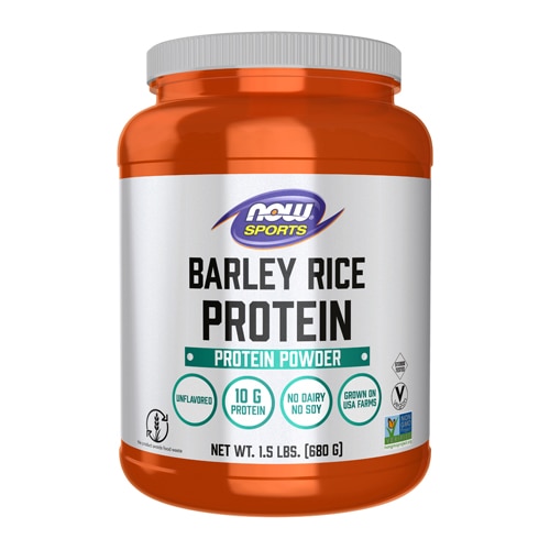 NOW Barley Rice Protein Powder