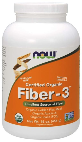 NOW Certified Organic Fiber-3™