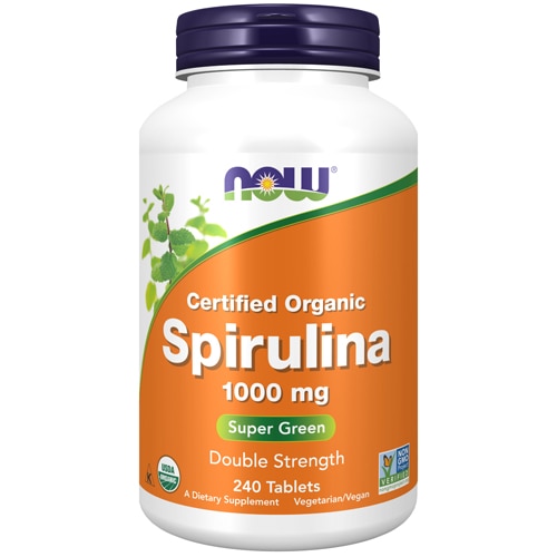 NOW Certified Organic Spirulina