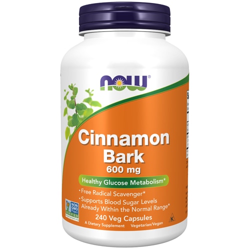 NOW Cinnamon Bark