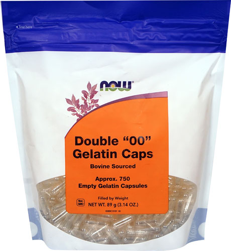 NOW Double "00" Empty Gelatin Caps