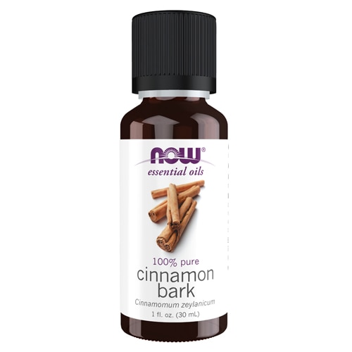 NOW Essential Oils 100% Pure Cinnamon Bark