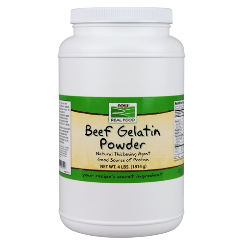 NOW Foods Beef Gelatin Powder