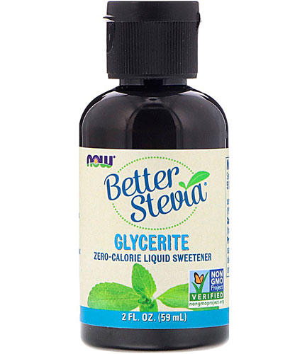 NOW Foods BetterStevia Liquid Sweetener Glycerite