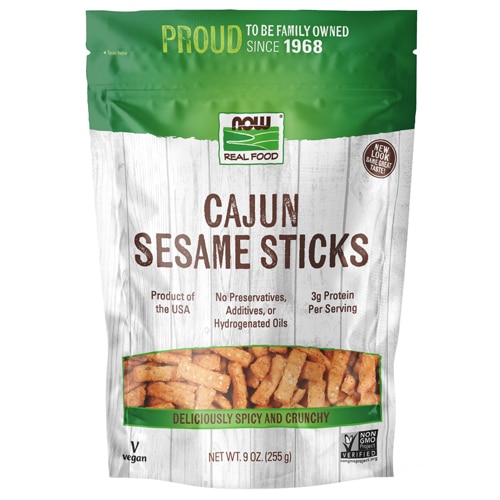 NOW Foods Cajun Sesame Sticks