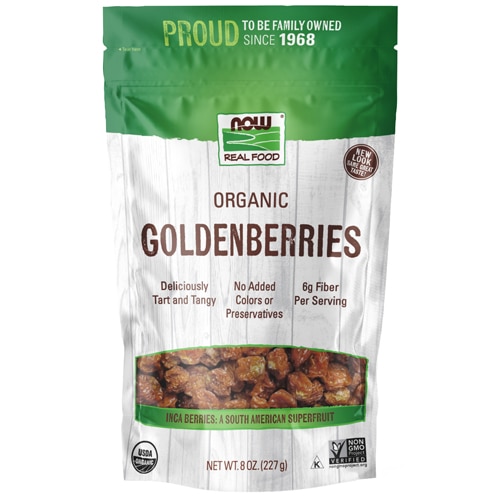 NOW Foods Certified Organic GoldenBerries