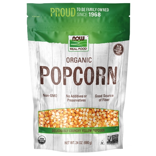 NOW Foods Certified Organic Popcorn