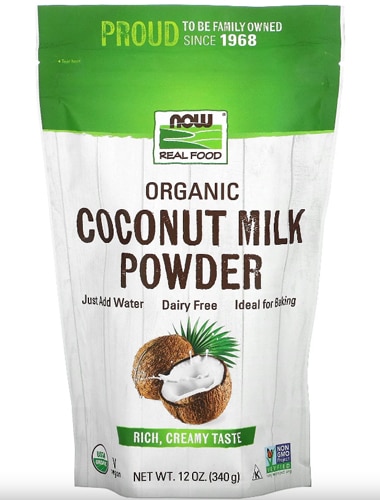 NOW Foods Coconut Milk Powder Organic