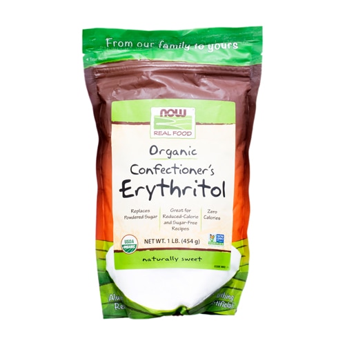 NOW Foods Organic Confectioner's Erythritol