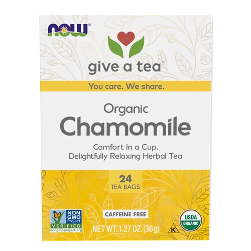 NOW Foods Organic Real Tea Comfy Chamomile