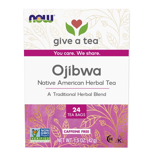 NOW Foods Real Tea Ojibwa Herbal Cleansing Tea