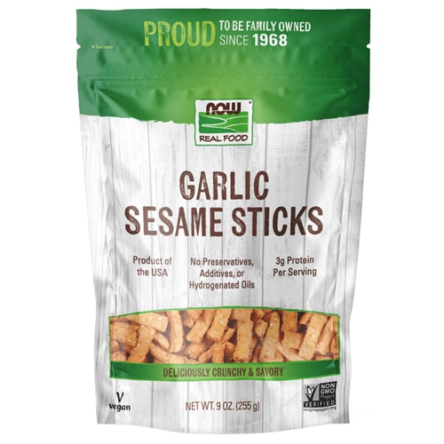 NOW Foods Sesame Sticks Garlic