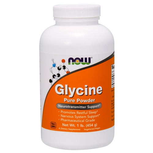 NOW Glycine Pure Powder