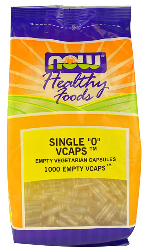 NOW Healthy Foods Single "0" Empty Vcaps