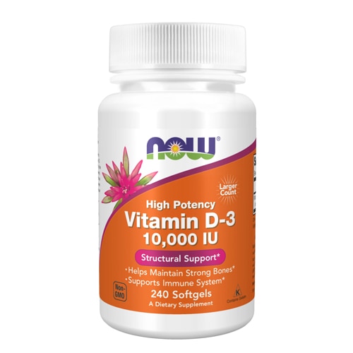 NOW High Potency Vitamin D-3