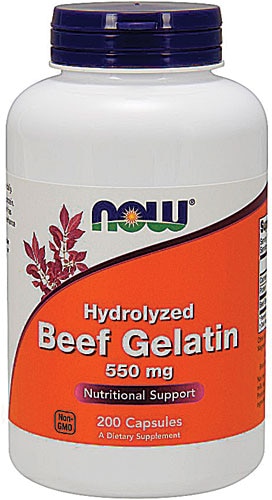 NOW Hydrolyzed Beef Gelatin