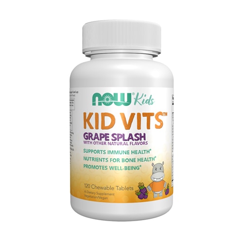 NOW Kids Vits Multivitamin Grape Splash