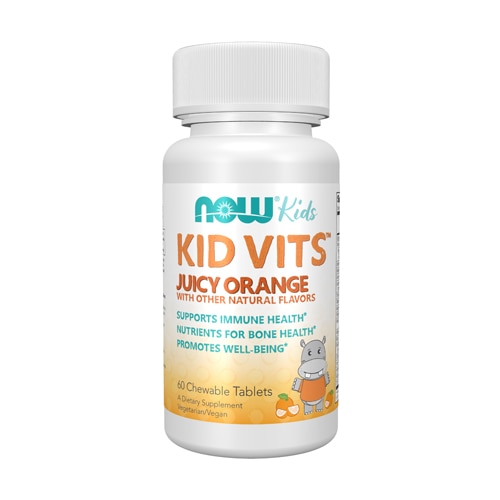 NOW Kids Vits Multivitamin Juicy Orange