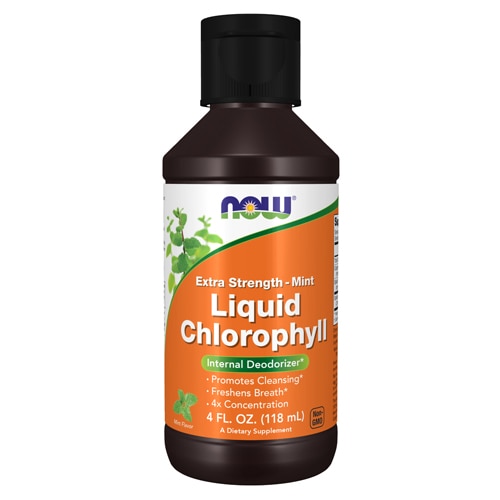 NOW Liquid Chlorophyll Mint