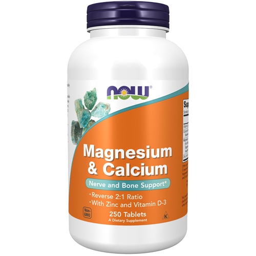 NOW Magnesium & Calcium