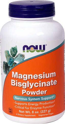 NOW Magnesium Bisglycinate Powder