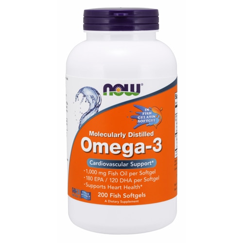 NOW Omega-3 Fish Oil