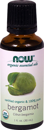 NOW Organic Essential Oils 100% Pure Bergamot