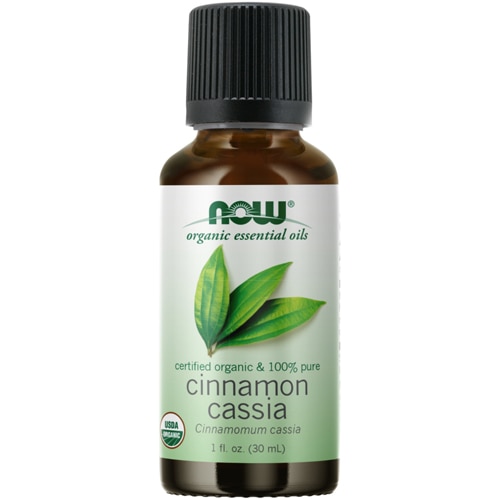 NOW Organic Essential Oils 100% Pure Cinnamon Cassia