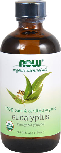 NOW Organic Essential Oils 100% Pure Eucalyptus