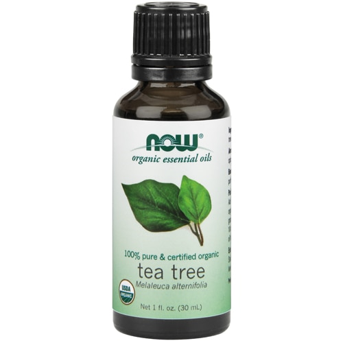 NOW Organic Essential Oils 100% Pure Tea Tree