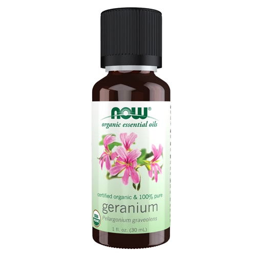 NOW Organic Essential Oils Geranium