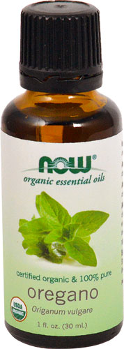 NOW Organic Essential Oils Oregano