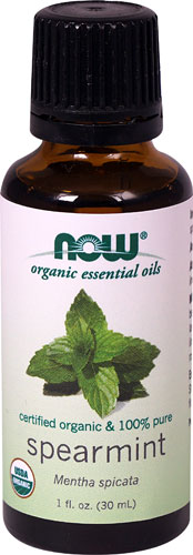 NOW Organic Essential Oils Spearmint