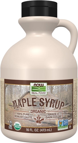 NOW Organic Maple Syrup Grade A