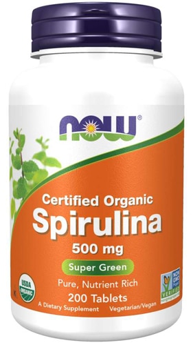 NOW Organic Spirulina